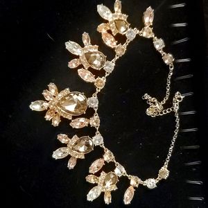 Stunning Jeweled Choker Necklace